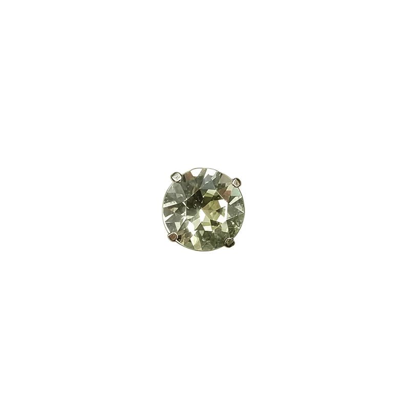 Khuyên tai xoắn ốc Cubic Zirconia Helix Piercing, 16G