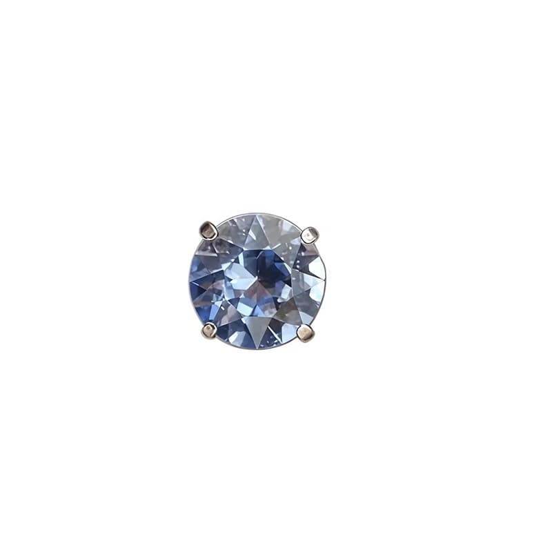 Khuyên tai xoắn ốc Cubic Zirconia Helix Piercing, 16G